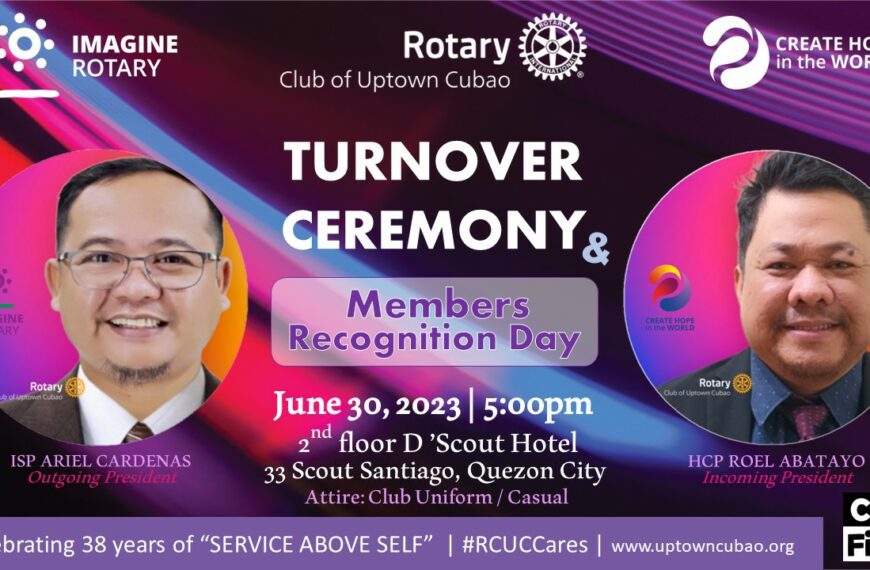 RCUC Turnover Ceremony and Members Recognition Day