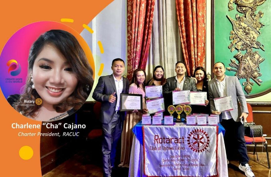 #Reactions – Charter President Charlene Cajano on RACUC’s Achievements this Imaginative Year 2022-2023
