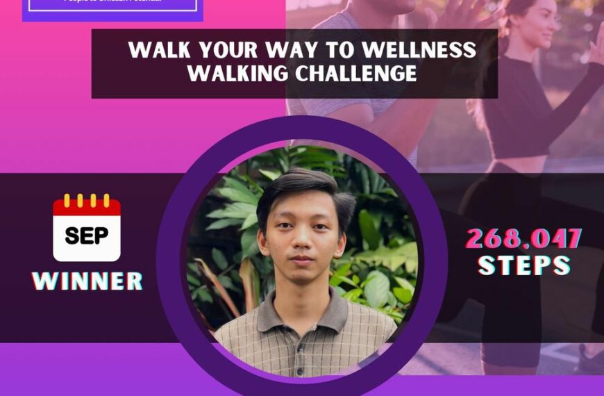 Announcing the September 2023 Winners of Project STEP-UP Wellness Challenge